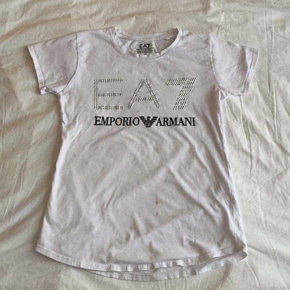 cyber y2k rhinestone shirt - Picture 2 of 4